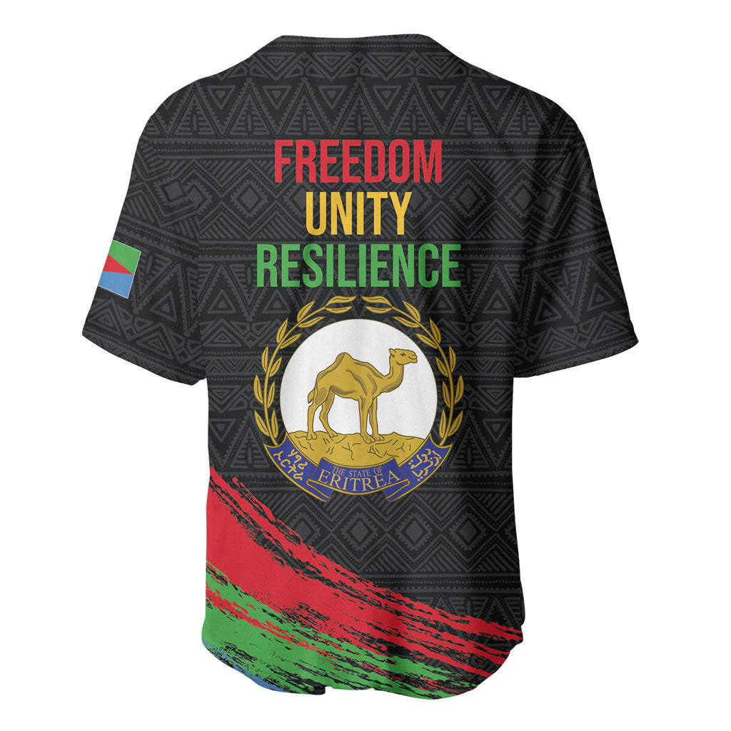 Eritrea Independence Day 1991 Baseball Jersey Honor Freedom Unity Resilience