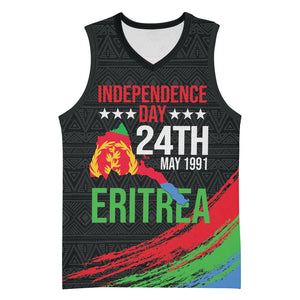 Eritrea Independence Day 1991 Basketball Jersey Honor Freedom Unity Resilience