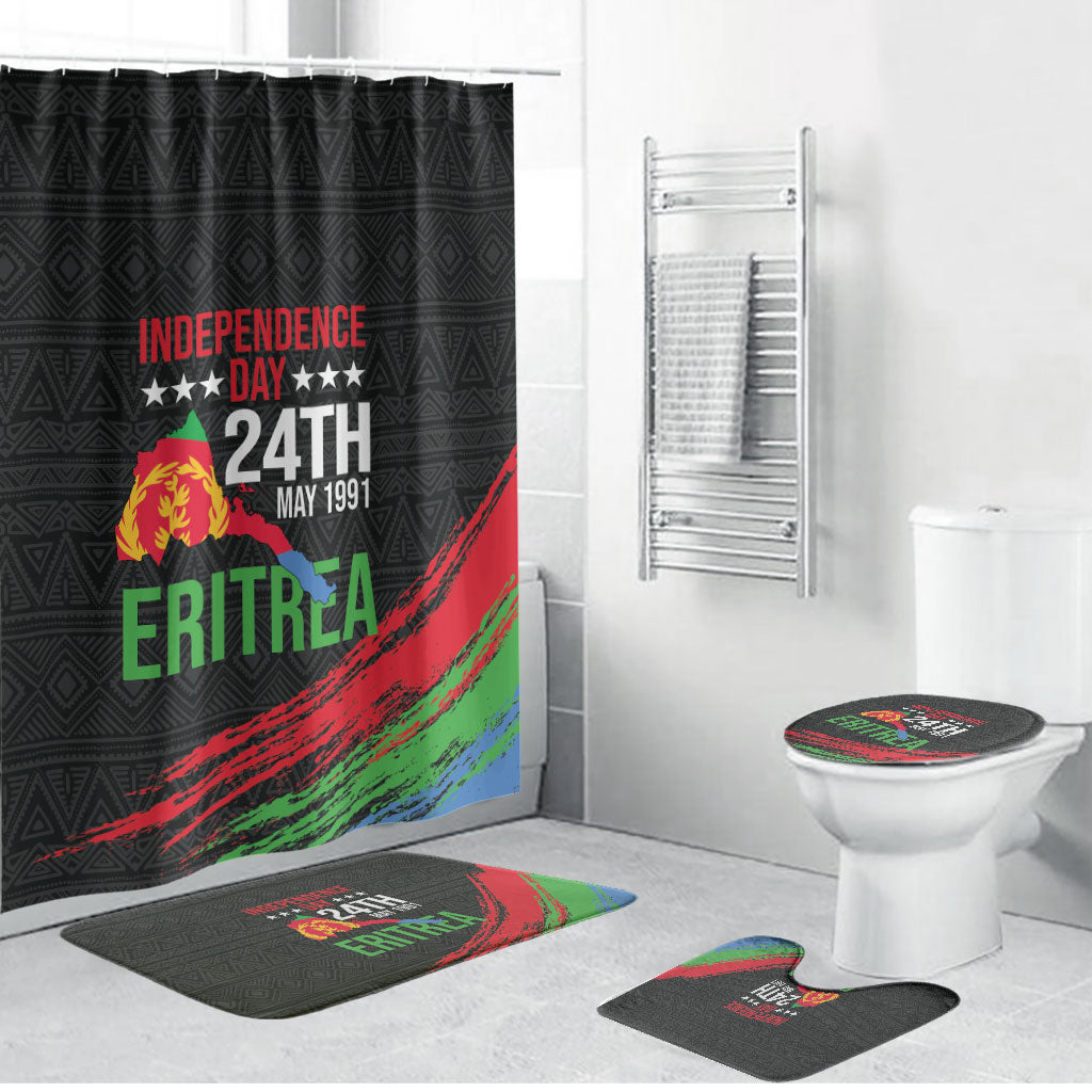 Eritrea Independence Day 1991 Bathroom Set Honor Freedom Unity Resilience