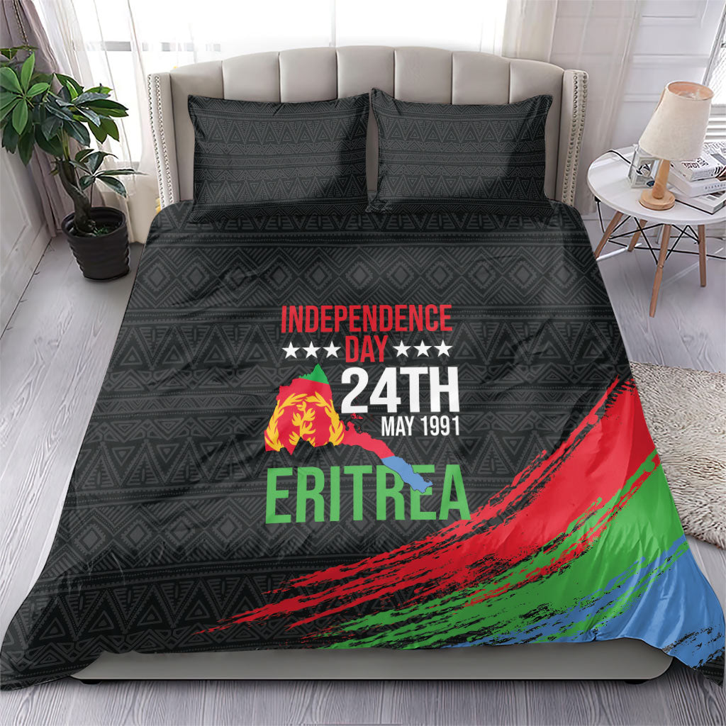 Eritrea Independence Day 1991 Bedding Set Honor Freedom Unity Resilience