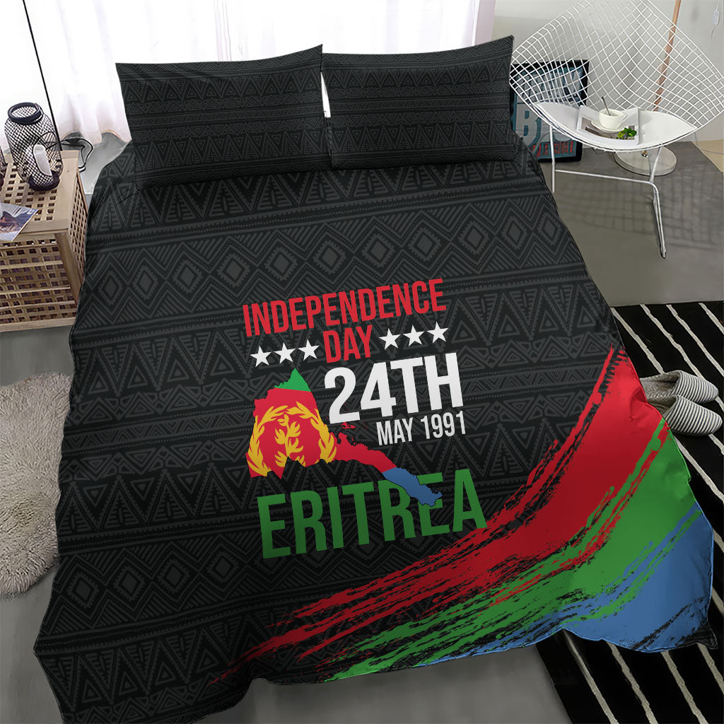 Eritrea Independence Day 1991 Bedding Set Honor Freedom Unity Resilience