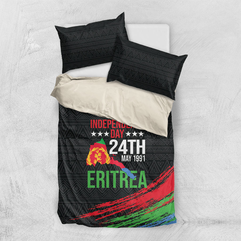 Eritrea Independence Day 1991 Bedding Set Honor Freedom Unity Resilience