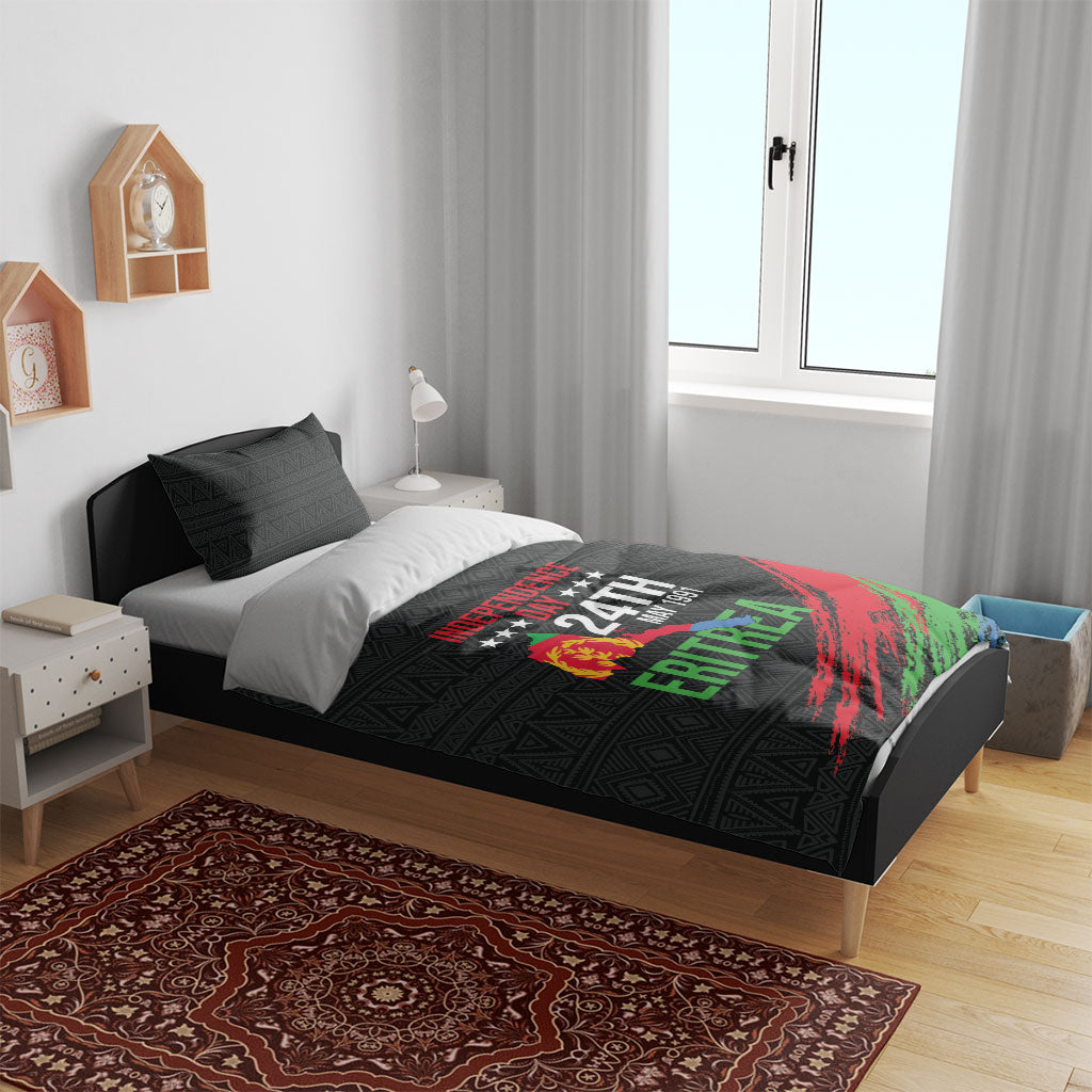 Eritrea Independence Day 1991 Bedding Set Honor Freedom Unity Resilience