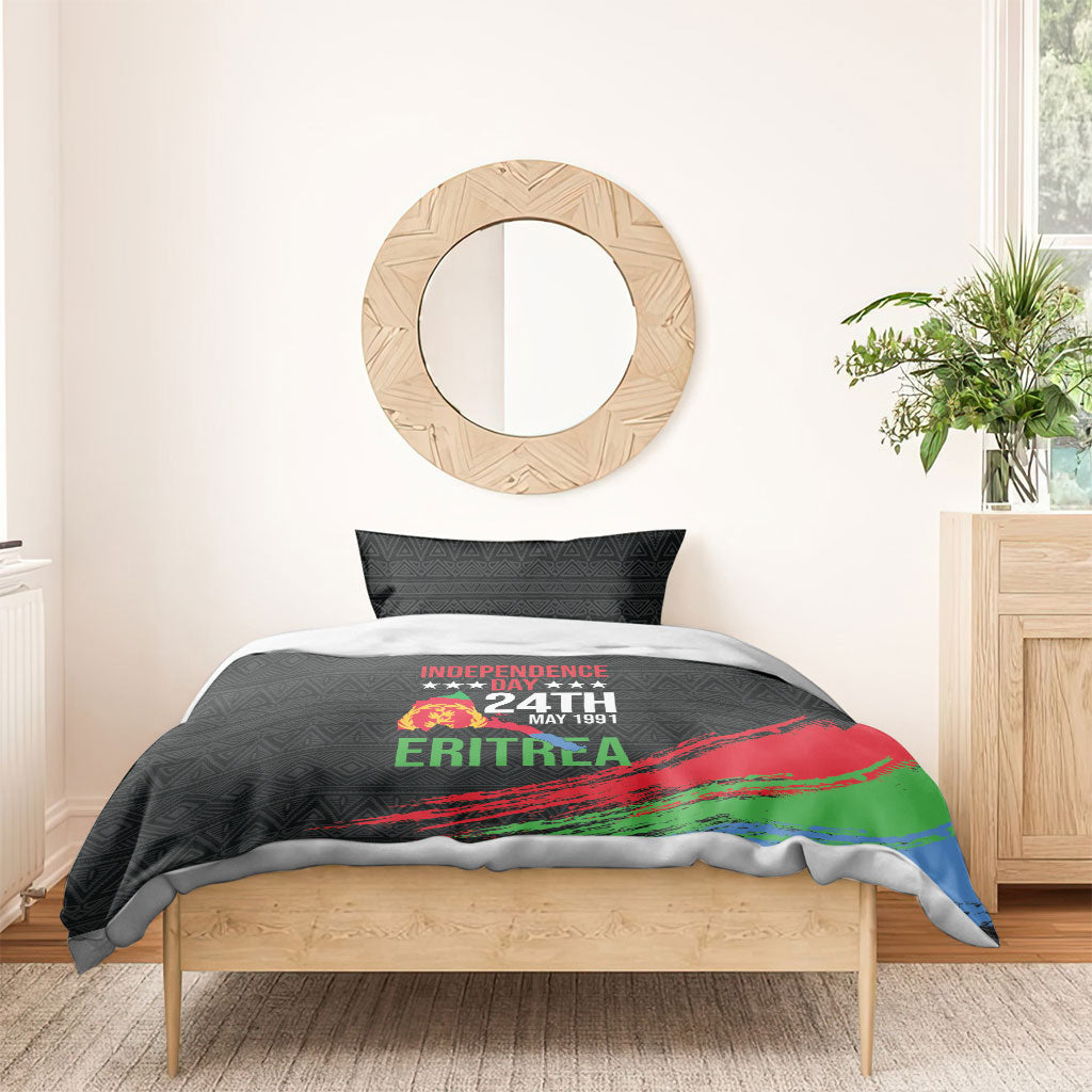 Eritrea Independence Day 1991 Bedding Set Honor Freedom Unity Resilience