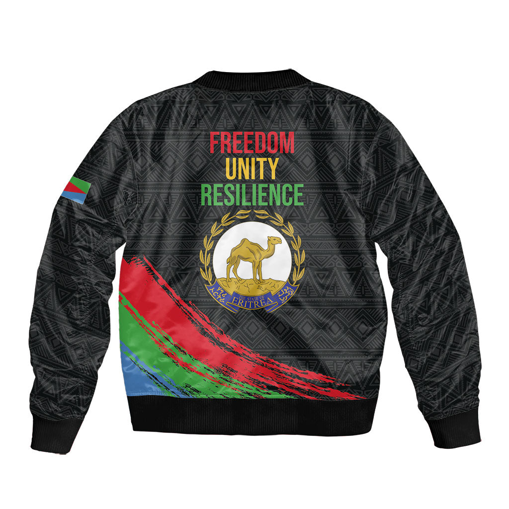 Eritrea Independence Day 1991 Bomber Jacket Honor Freedom Unity Resilience