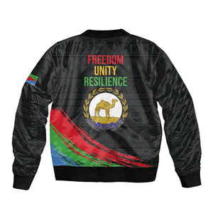 Eritrea Independence Day 1991 Bomber Jacket Honor Freedom Unity Resilience