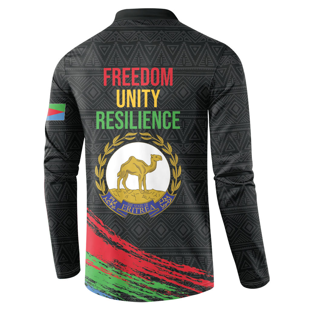 Eritrea Independence Day 1991 Button Sweatshirt Honor Freedom Unity Resilience