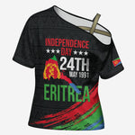 Eritrea Independence Day 1991 Cross Shoulder Shirt Honor Freedom Unity Resilience