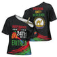 Eritrea Independence Day 1991 Cross Shoulder Shirt Honor Freedom Unity Resilience