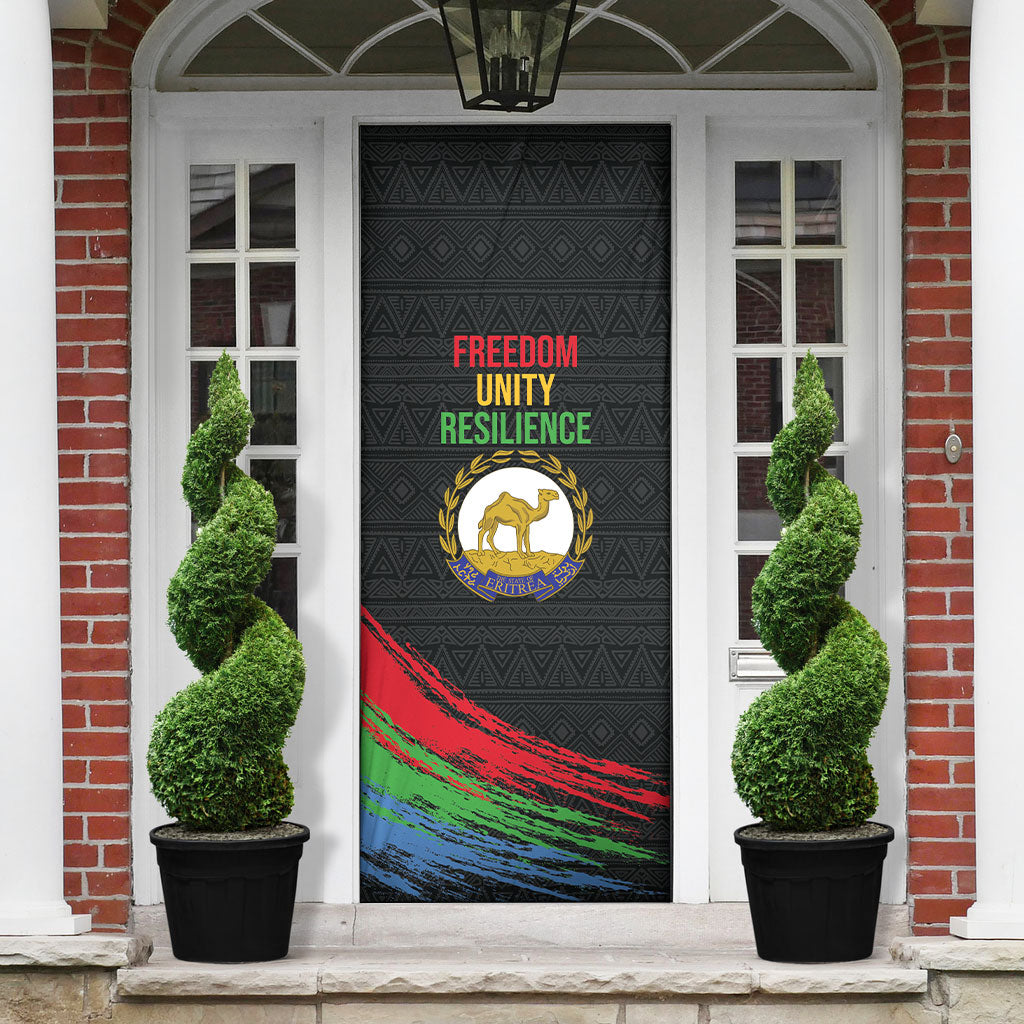 Eritrea Independence Day 1991 Door Cover Honor Freedom Unity Resilience