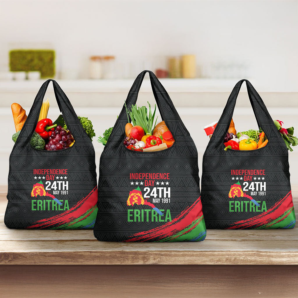 Eritrea Independence Day 1991 Grocery Bag Honor Freedom Unity Resilience