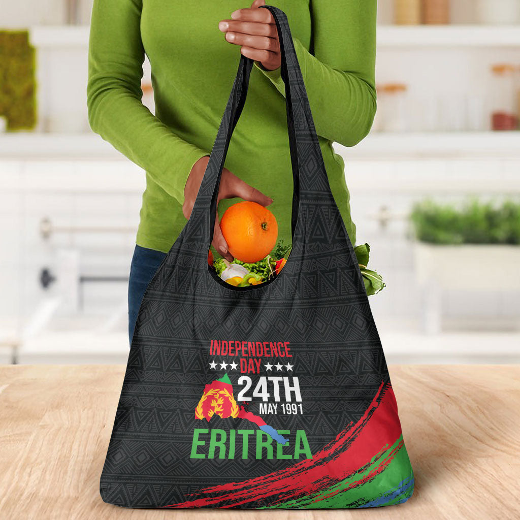 Eritrea Independence Day 1991 Grocery Bag Honor Freedom Unity Resilience