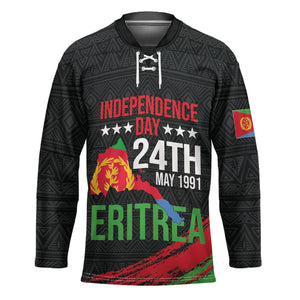 Eritrea Independence Day 1991 Hockey Jersey Honor Freedom Unity Resilience