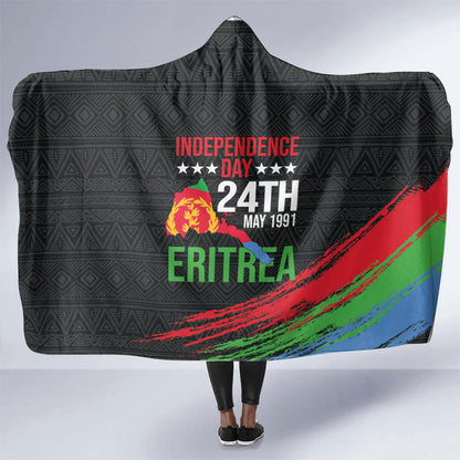 Eritrea Independence Day 1991 Hooded Blanket Honor Freedom Unity Resilience
