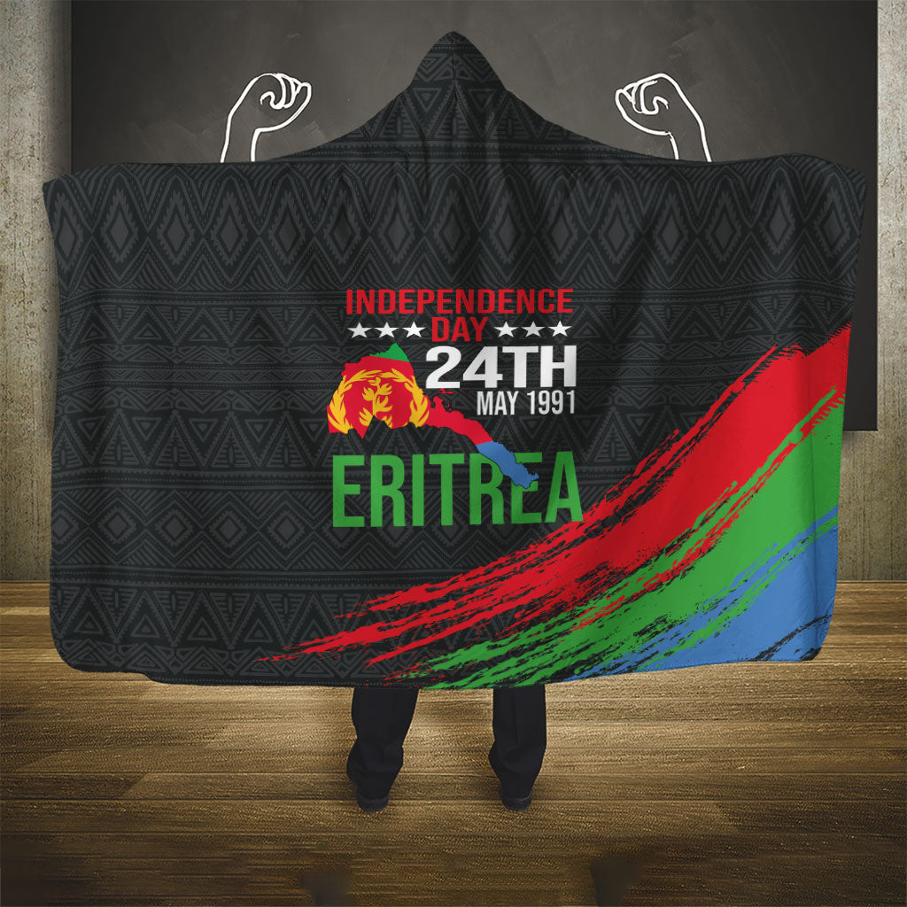 Eritrea Independence Day 1991 Hooded Blanket Honor Freedom Unity Resilience