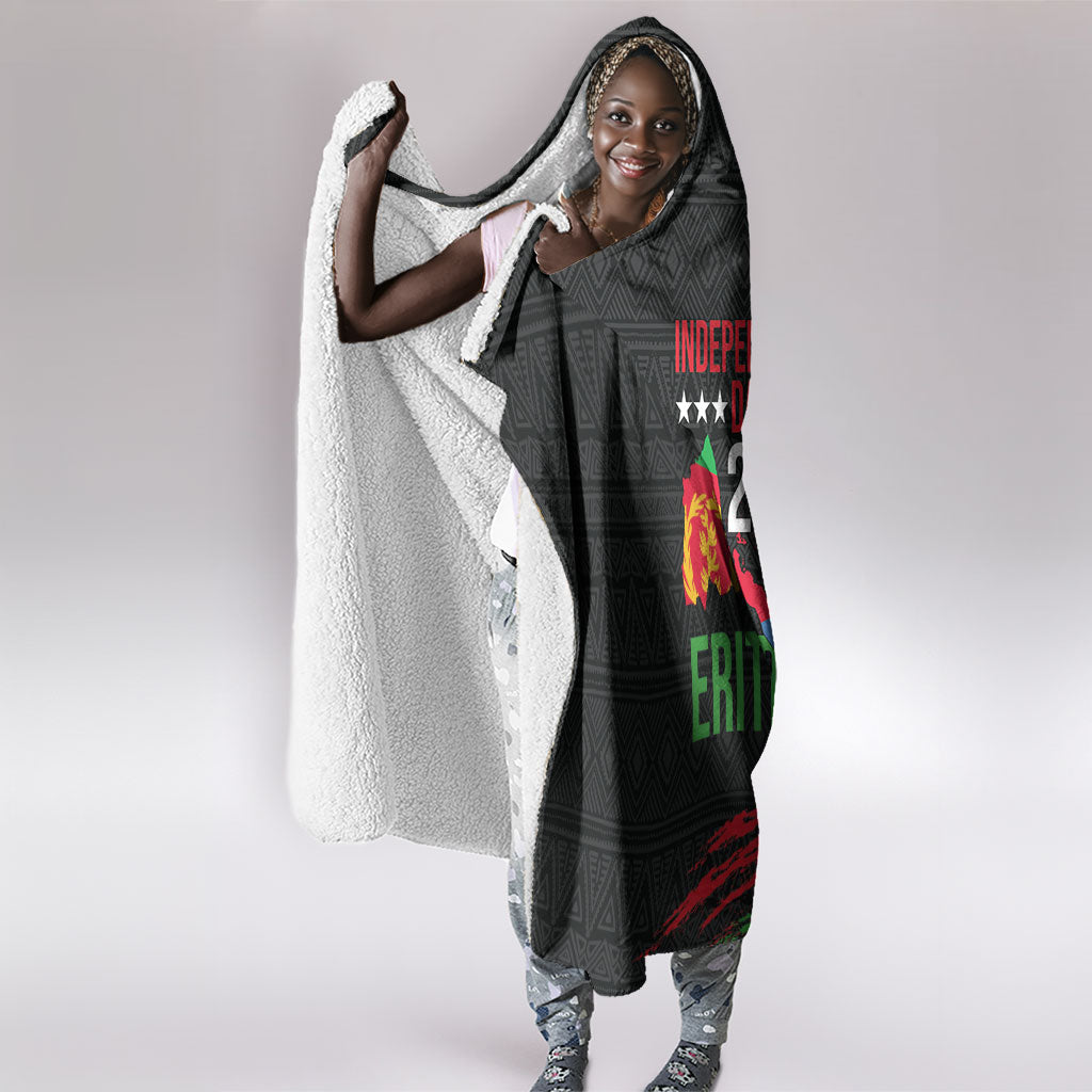 Eritrea Independence Day 1991 Hooded Blanket Honor Freedom Unity Resilience