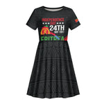 Eritrea Independence Day 1991 Kid Short Sleeve Dress Honor Freedom Unity Resilience
