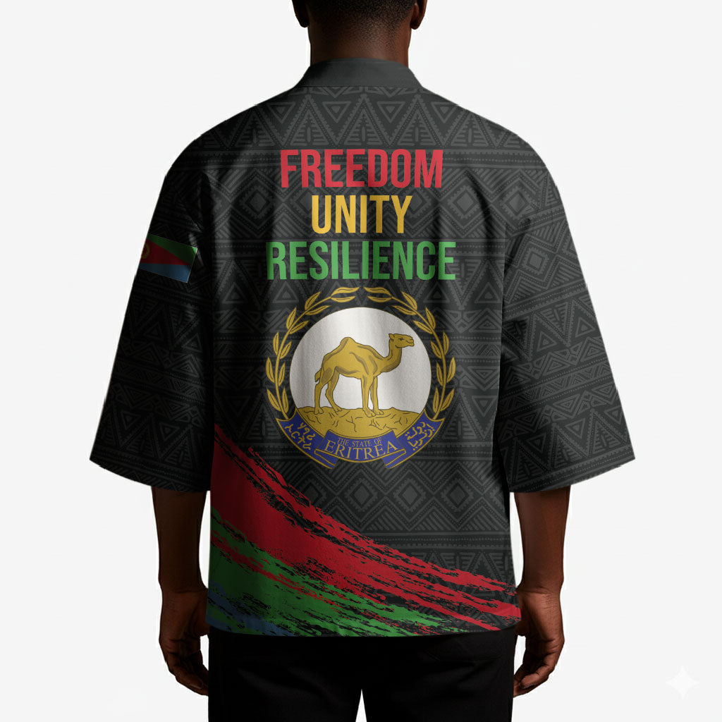 Eritrea Independence Day 1991 Kimono Honor Freedom Unity Resilience