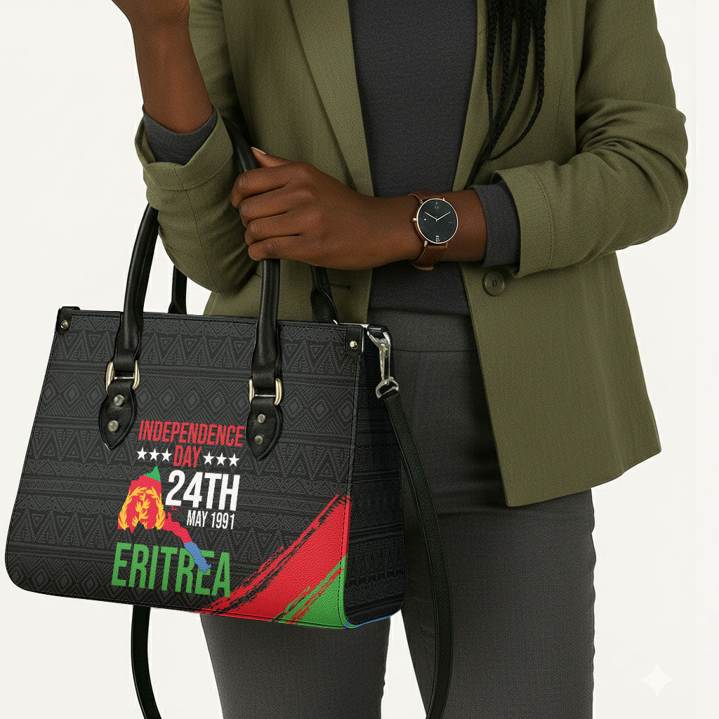 Eritrea Independence Day 1991 Leather Bag Honor Freedom Unity Resilience