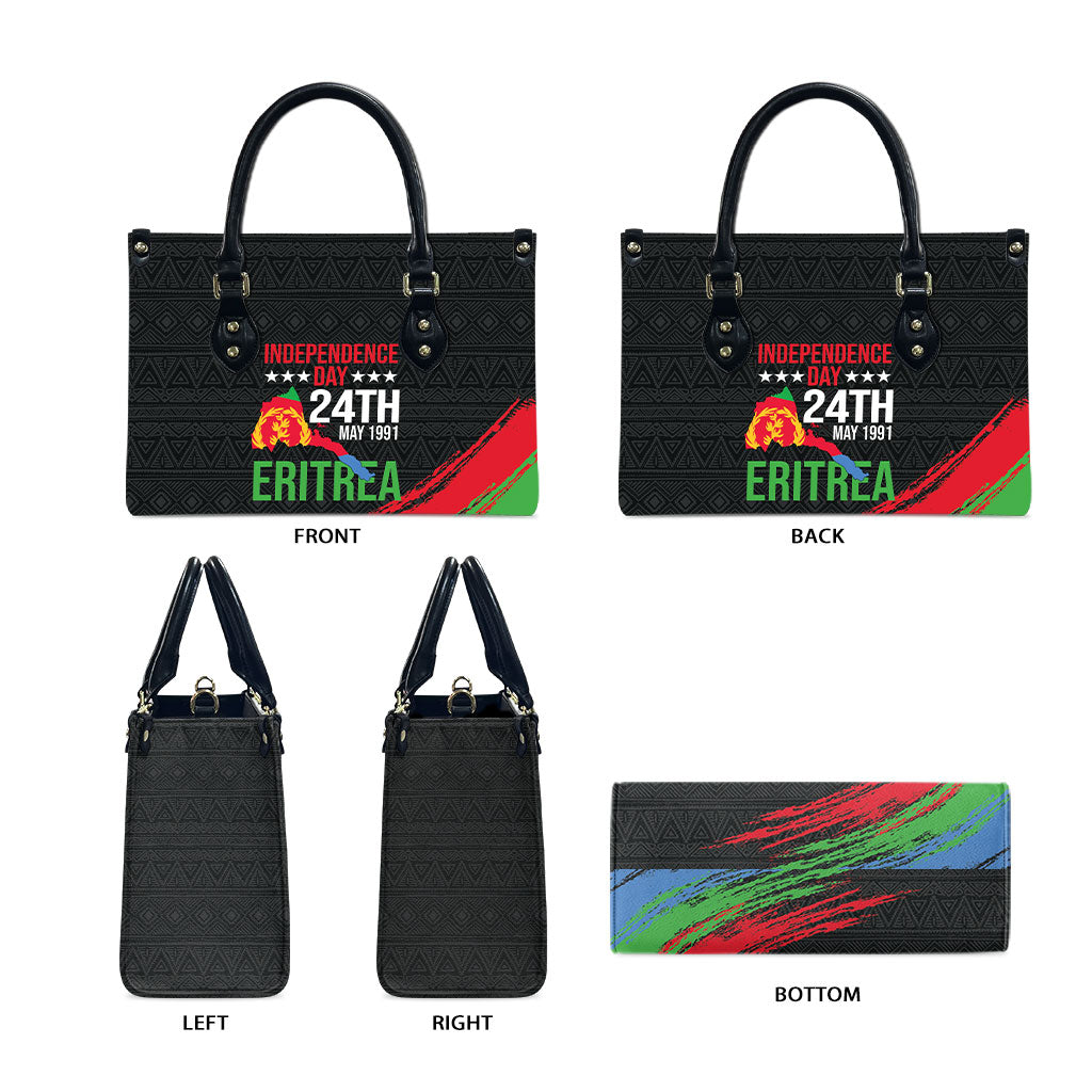 Eritrea Independence Day 1991 Leather Bag Honor Freedom Unity Resilience