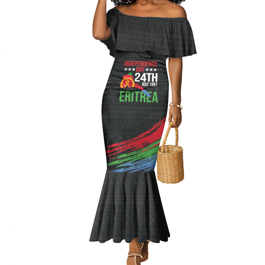 Eritrea Independence Day 1991 Mermaid Dress Honor Freedom Unity Resilience