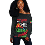 Eritrea Independence Day 1991 Off Shoulder Sweater Honor Freedom Unity Resilience