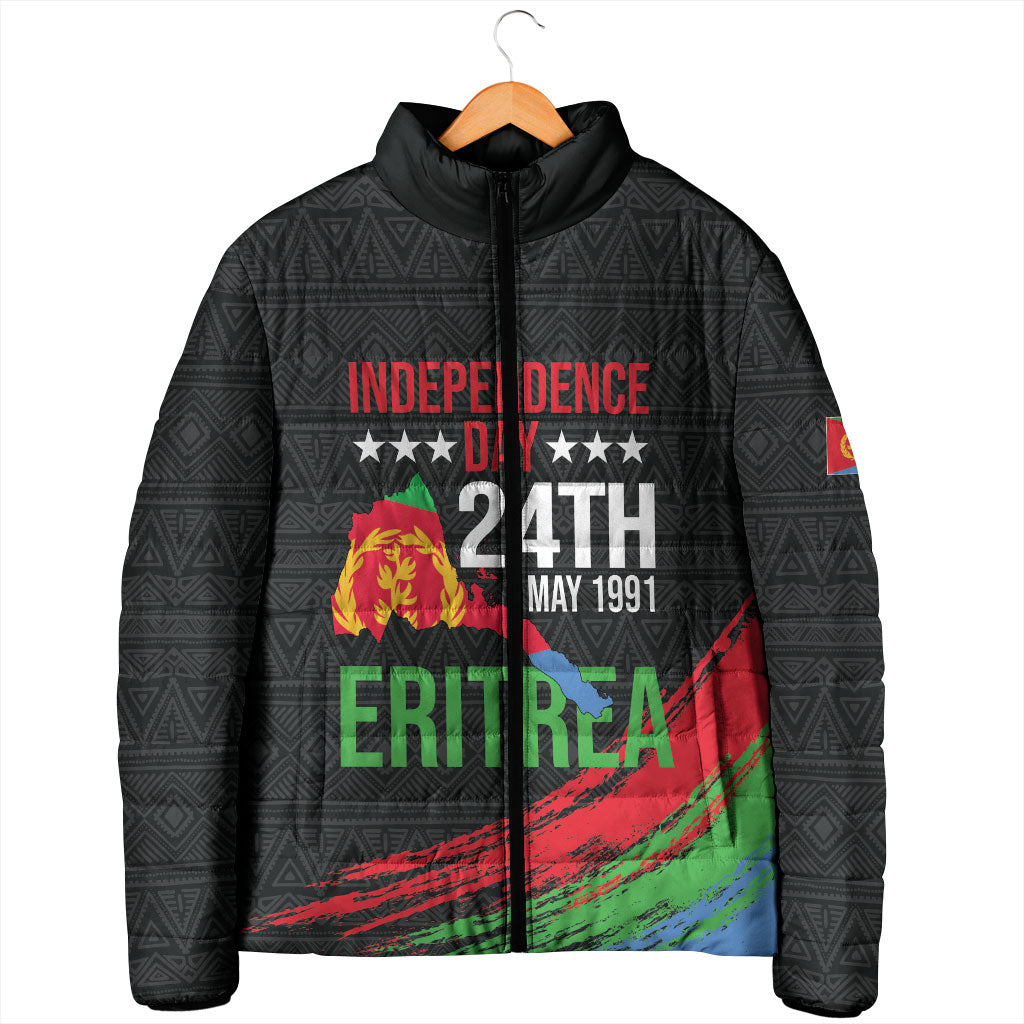Eritrea Independence Day 1991 Padded Jacket Honor Freedom Unity Resilience