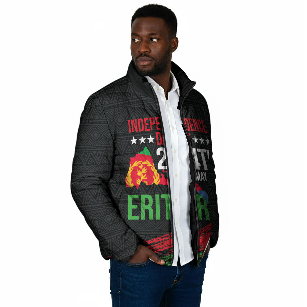 Eritrea Independence Day 1991 Padded Jacket Honor Freedom Unity Resilience