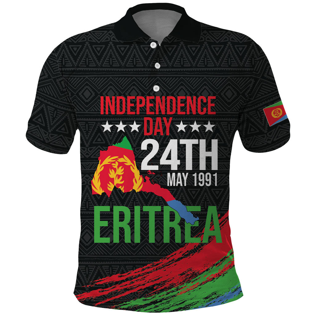 Eritrea Independence Day 1991 Polo Shirt Honor Freedom Unity Resilience