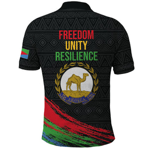 Eritrea Independence Day 1991 Polo Shirt Honor Freedom Unity Resilience