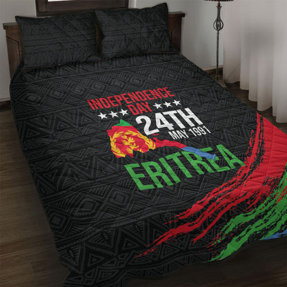 Eritrea Independence Day 1991 Quilt Bed Set Honor Freedom Unity Resilience