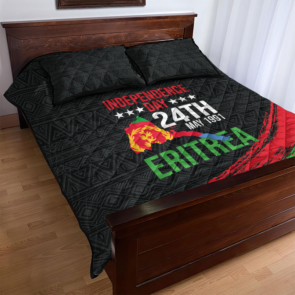 Eritrea Independence Day 1991 Quilt Bed Set Honor Freedom Unity Resilience