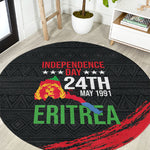 Eritrea Independence Day 1991 Round Carpet Honor Freedom Unity Resilience