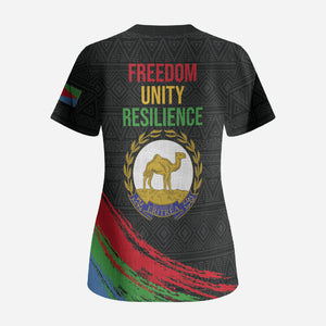 Eritrea Independence Day 1991 Scrub Top Honor Freedom Unity Resilience