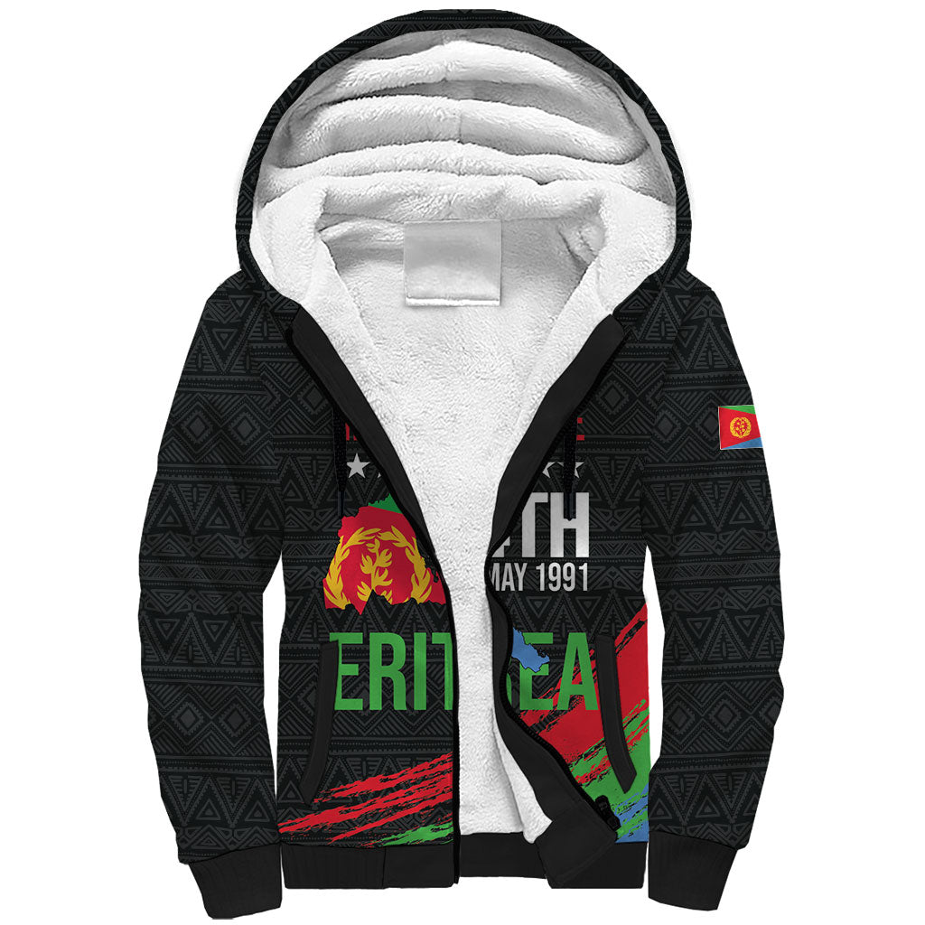 Eritrea Independence Day 1991 Sherpa Hoodie Honor Freedom Unity Resilience