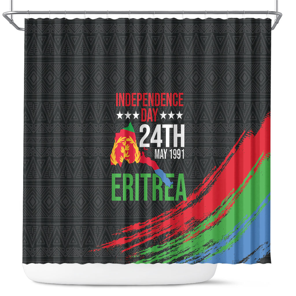 Eritrea Independence Day 1991 Shower Curtain Honor Freedom Unity Resilience