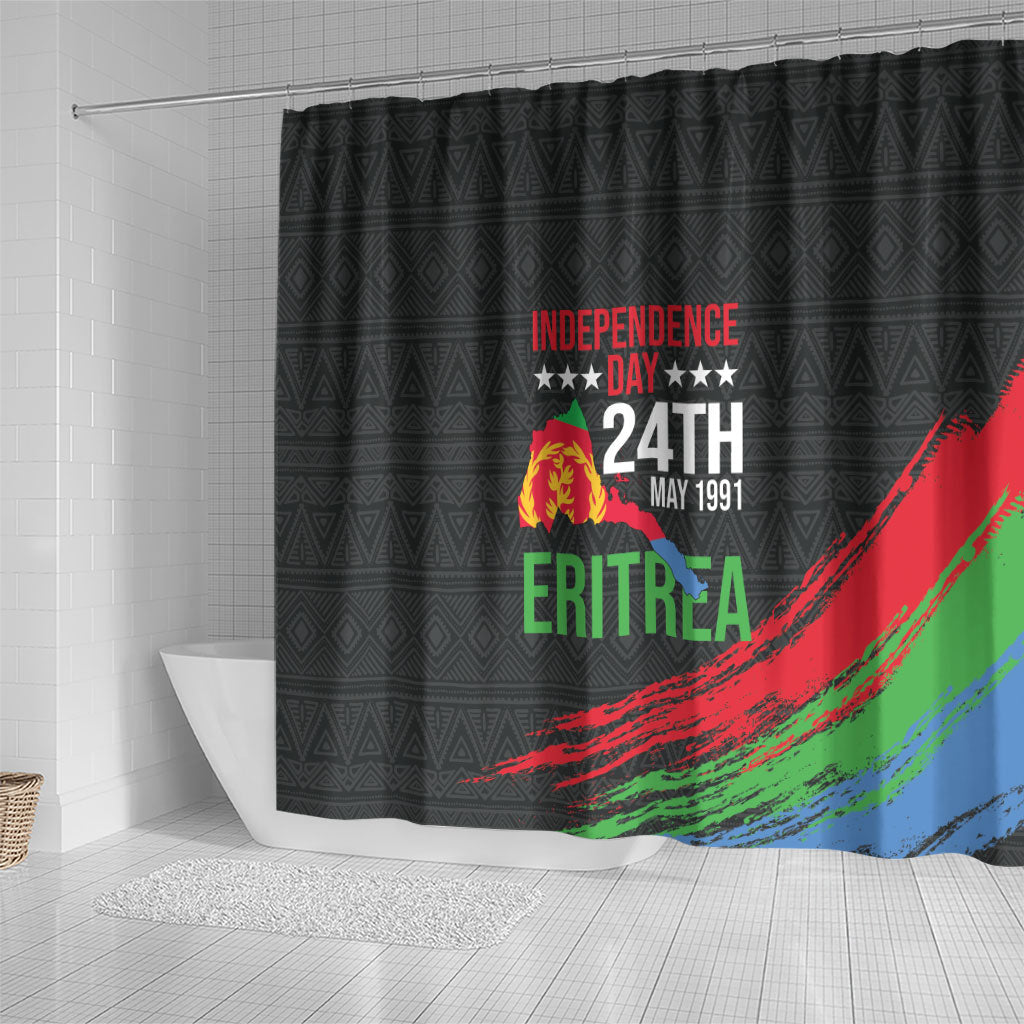 Eritrea Independence Day 1991 Shower Curtain Honor Freedom Unity Resilience