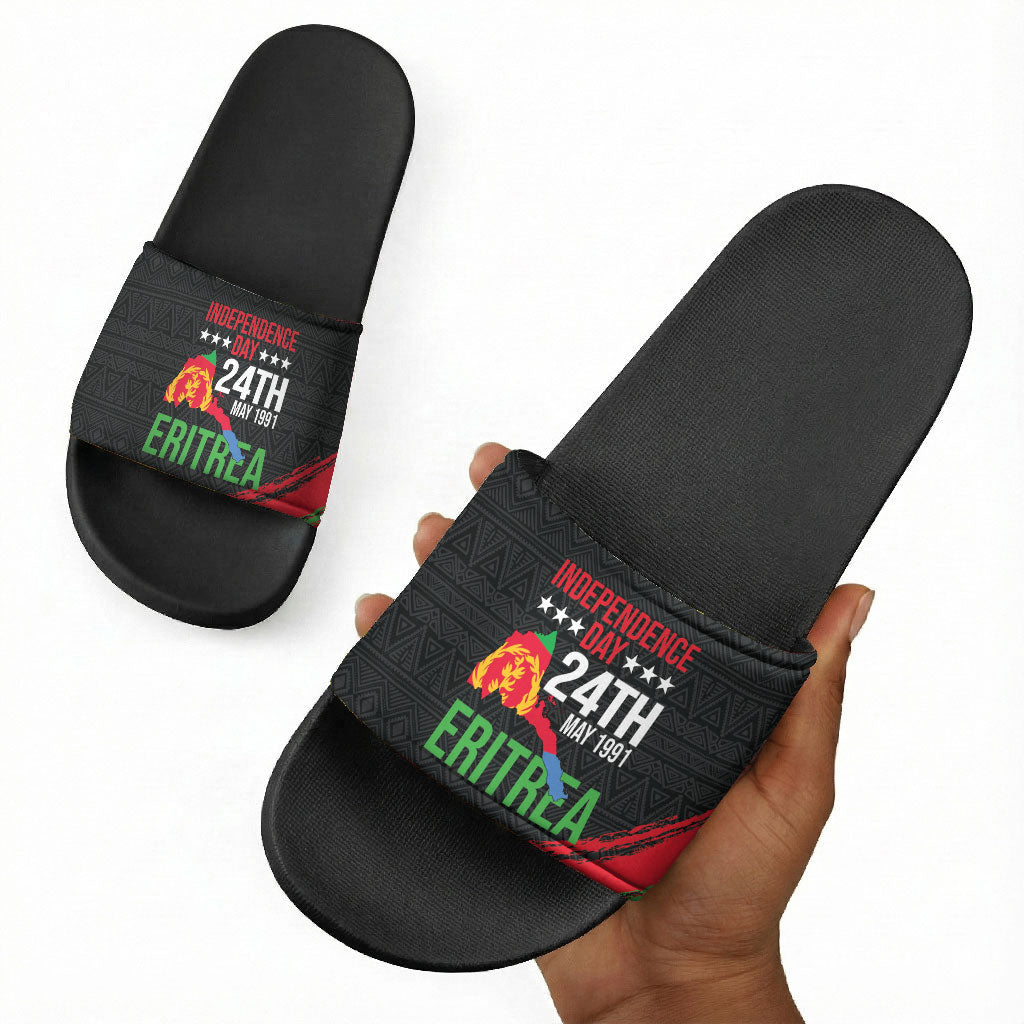 Eritrea Independence Day 1991 Slide Sandals Honor Freedom Unity Resilience
