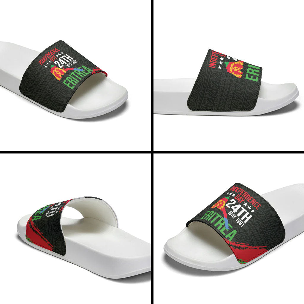 Eritrea Independence Day 1991 Slide Sandals Honor Freedom Unity Resilience