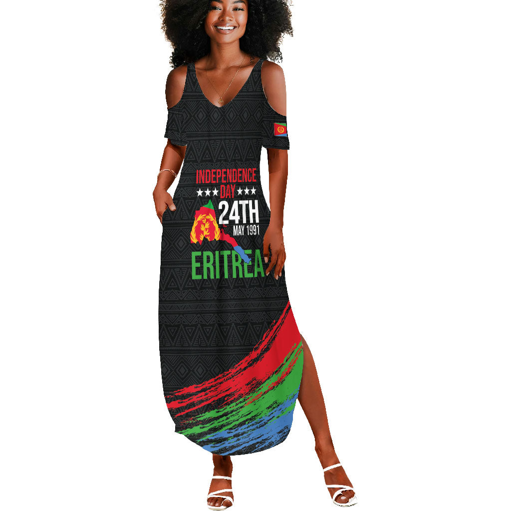 Eritrea Independence Day 1991 Summer Maxi Dress Honor Freedom Unity Resilience