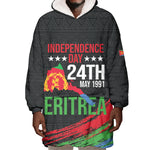 Eritrea Independence Day 1991 Wearable Blanket Hoodie Honor Freedom Unity Resilience