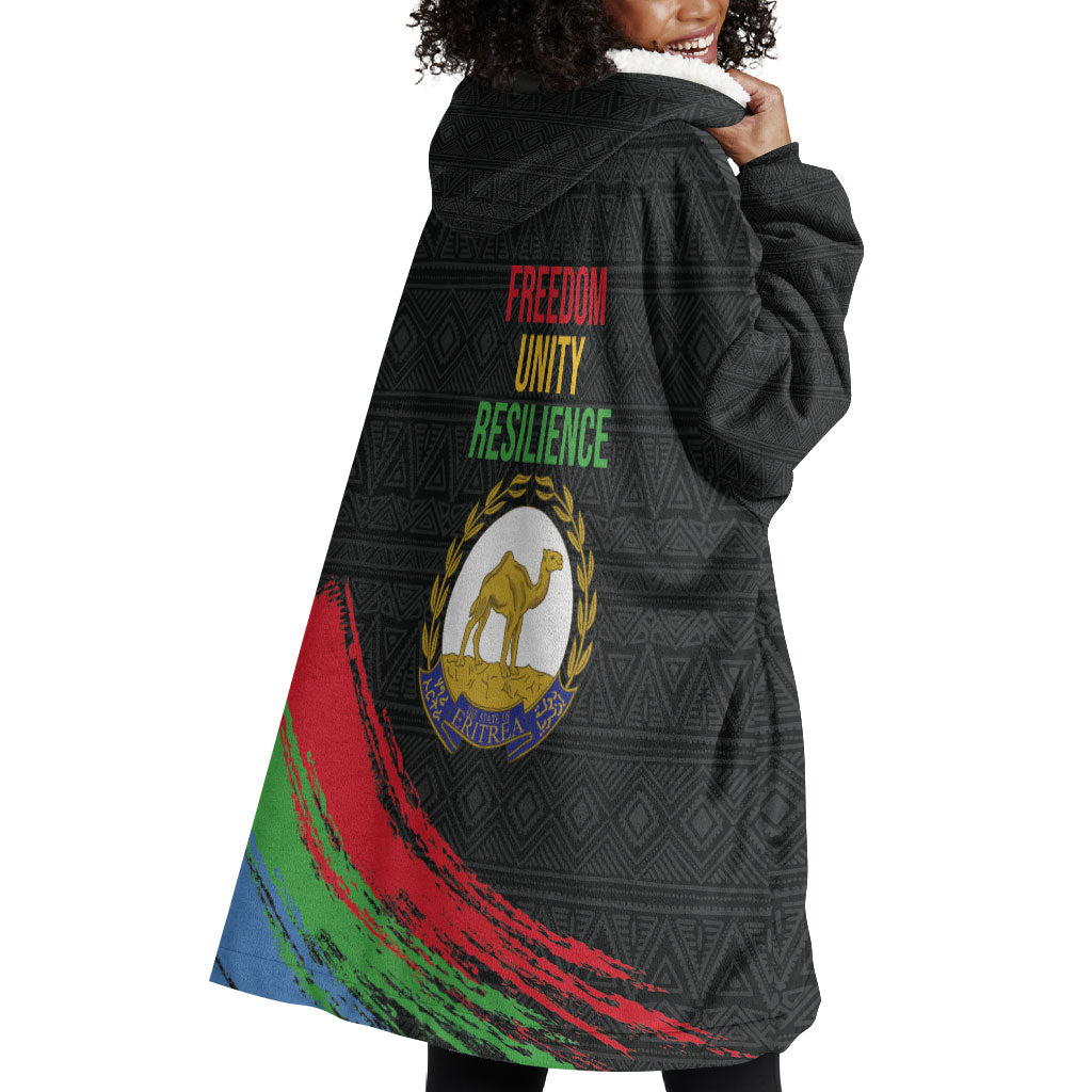 Eritrea Independence Day 1991 Wearable Blanket Hoodie Honor Freedom Unity Resilience
