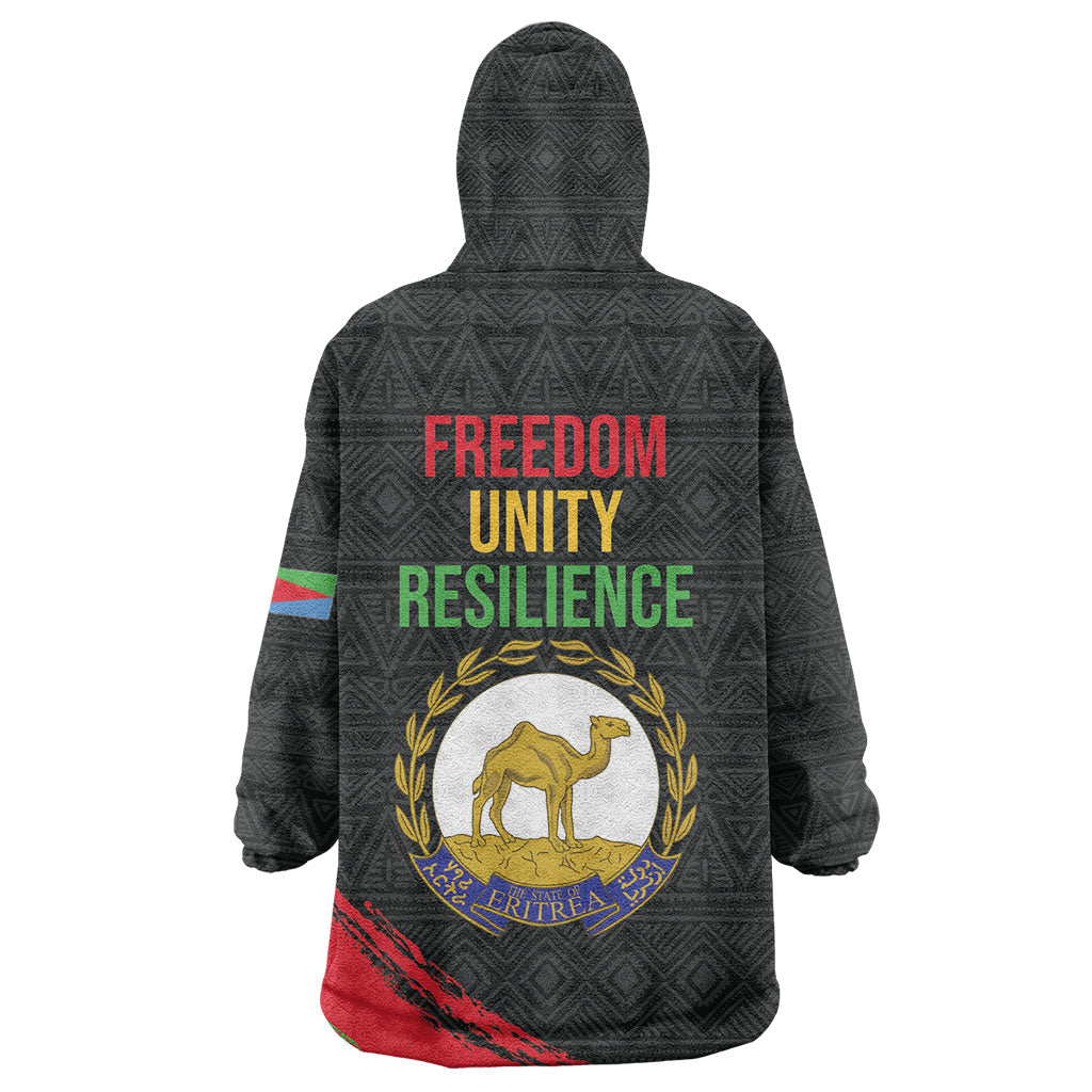 Eritrea Independence Day 1991 Wearable Blanket Hoodie Honor Freedom Unity Resilience
