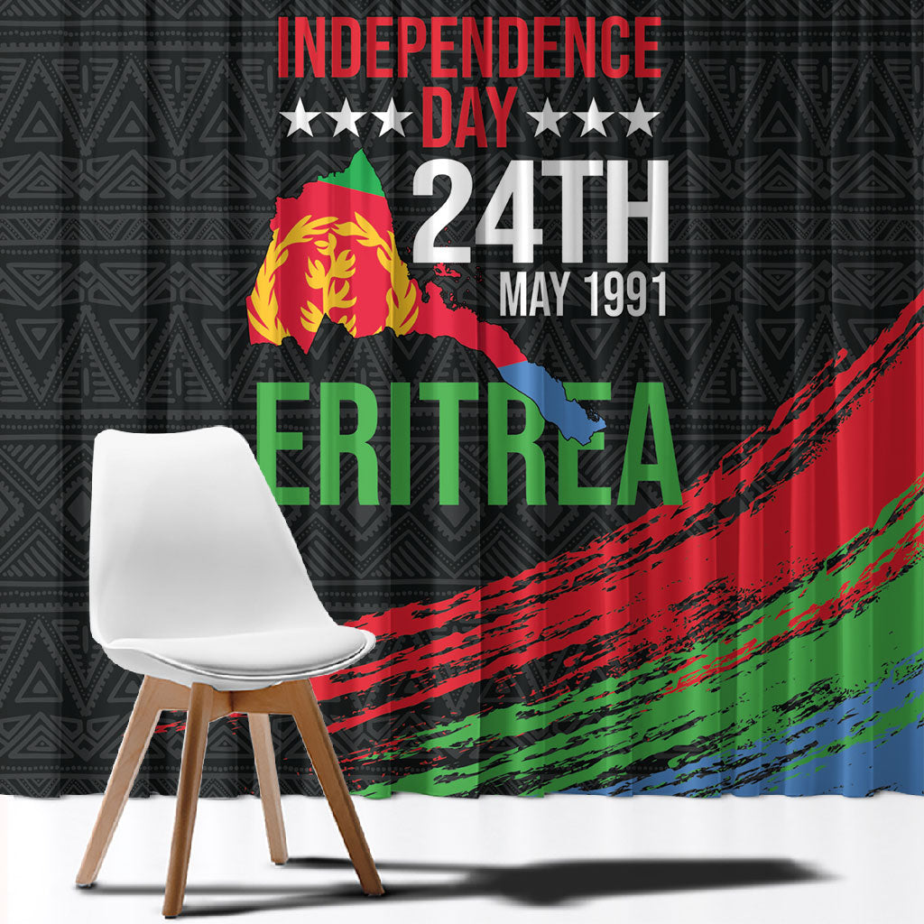Eritrea Independence Day 1991 Window Curtain Honor Freedom Unity Resilience