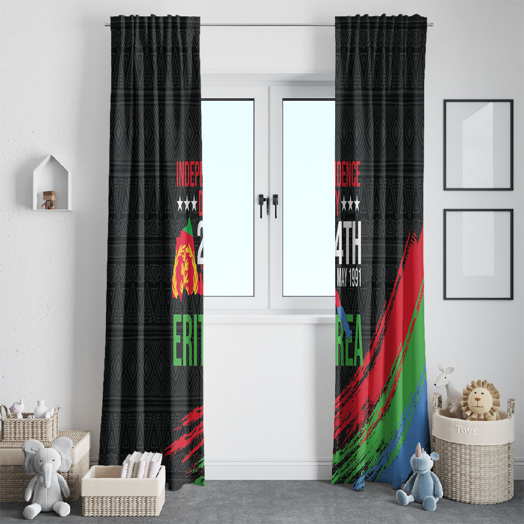 Eritrea Independence Day 1991 Window Curtain Honor Freedom Unity Resilience