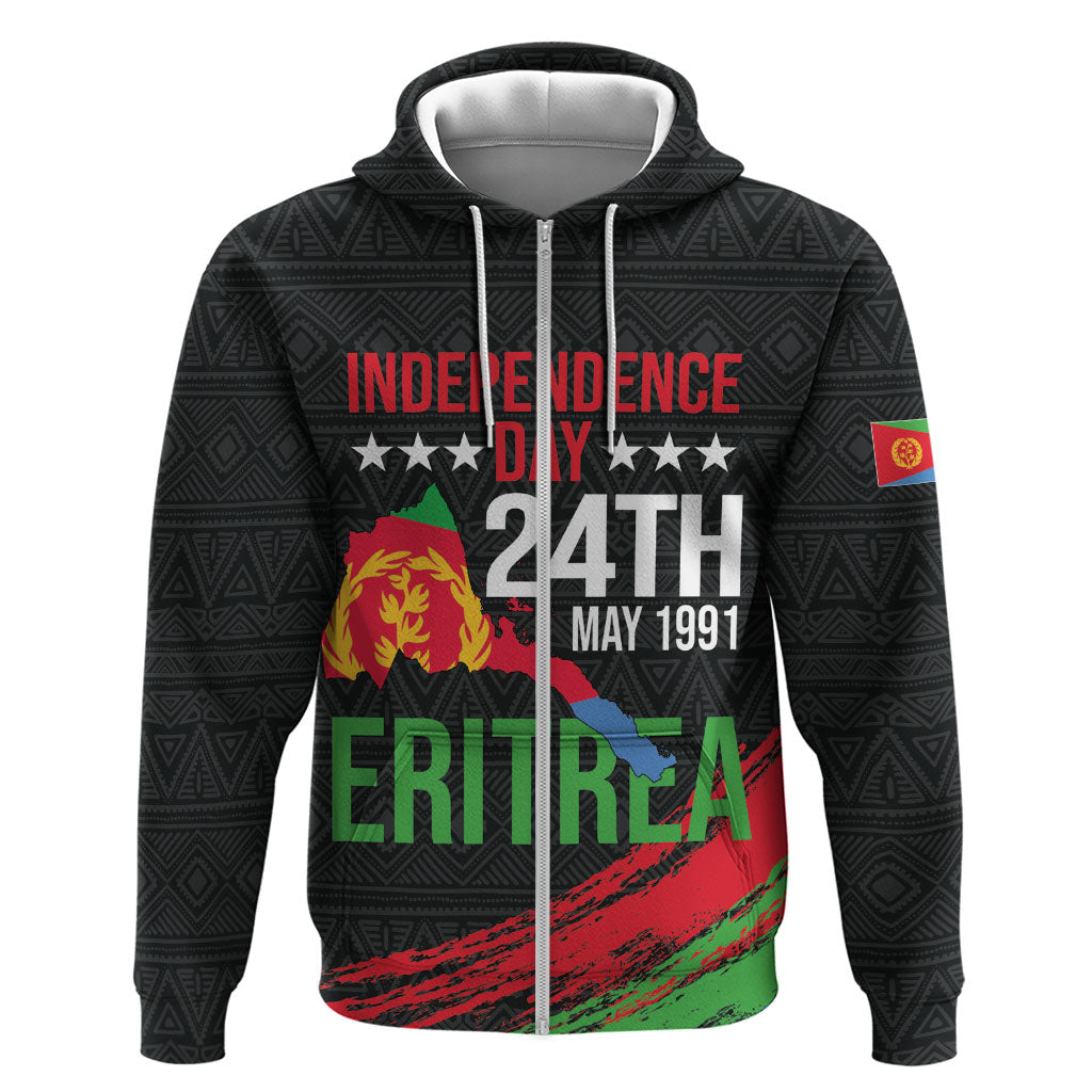Eritrea Independence Day 1991 Zip Hoodie Honor Freedom Unity Resilience