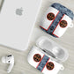 Cameroon Traditional Toghu Pattern AirPods Case African Tribal Ndop Geometric Design