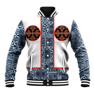 Cameroon Traditional Toghu Pattern Baseball Jacket African Tribal Ndop Geometric Design