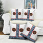 Cameroon Traditional Toghu Pattern Pillow Cover African Tribal Ndop Geometric Design