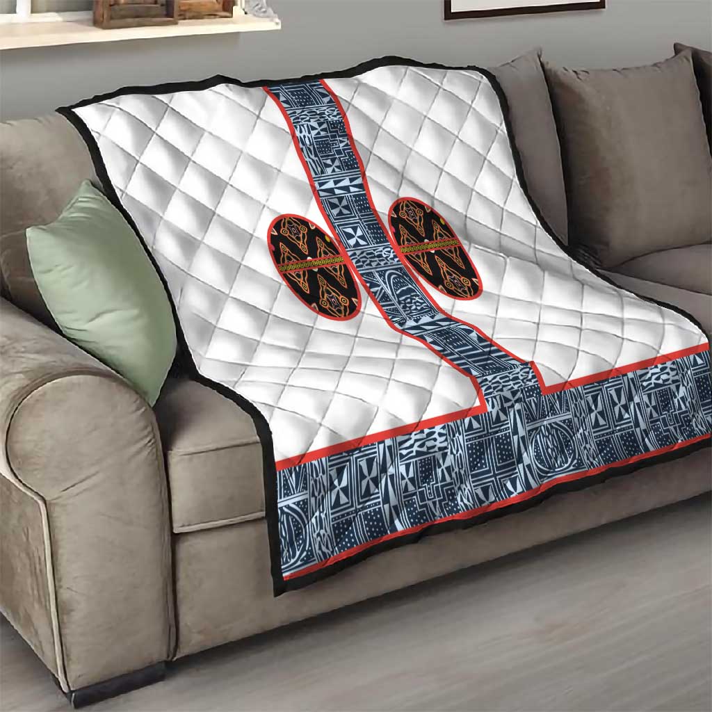 Cameroon Traditional Toghu Pattern Quilt African Tribal Ndop Geometric Design